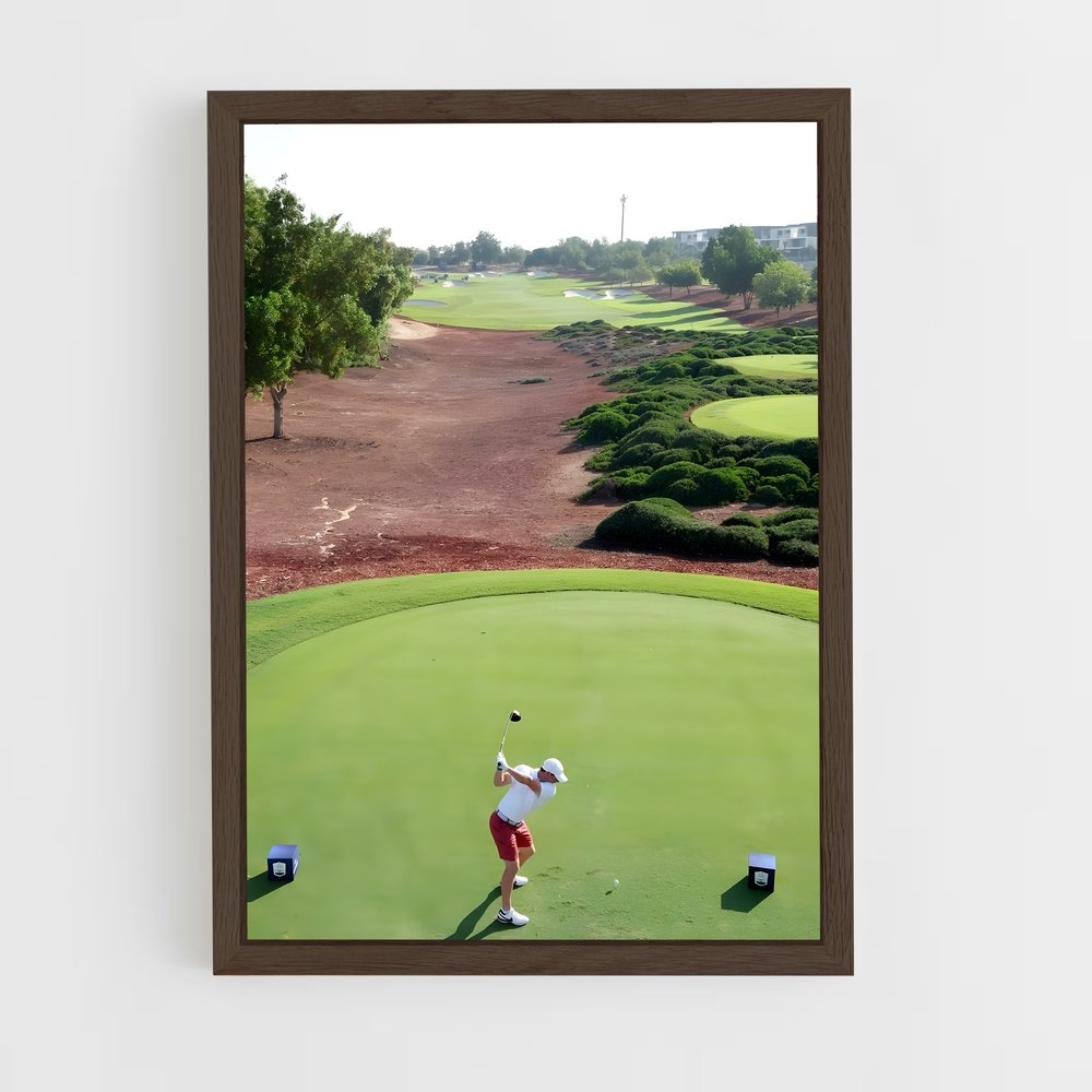 Poster world tour – affiche Golf (vue 5)